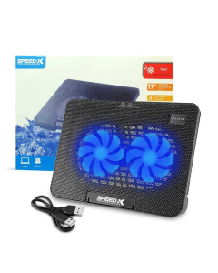 Speed-x N99 2 Fan Cooling Pad Wiht Two Usb And Light