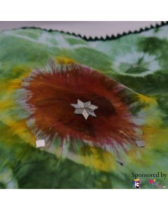 Buy Handmade green Tie & Dye Cushion Cover online | Cartco.pk 