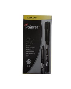 Black  0.3mm tip Fineliner Dollar Pointer online - cartco.pk