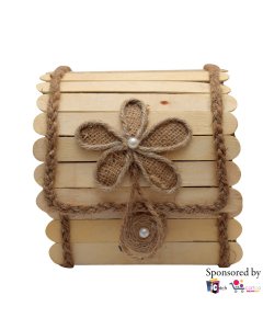 Buy 3Pcs Wooden Handmade Jewelry Box Set - cartco.pk