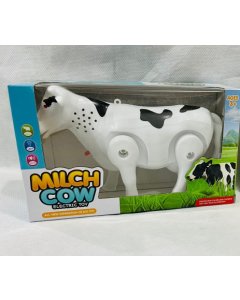 Interactive and Fun: Electronic Milch Cow Battery Operated Toy - cartco.pk