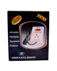 Buy 2in1 Automatic Muhafiz Electric Shock Protector - cartco.pk 
