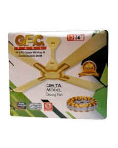 GFC Fans Delta Model Ceiling Fan 56 Inches