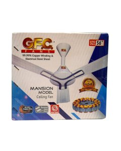 Buy GFC Fans Mansion Model Ceiling Fan 56 Inches - cartco.pk