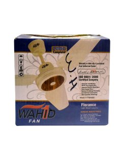 
Buy Wahid Fan Florance Light Wood Ceiling Fan 56 Inches - cartco.pk
