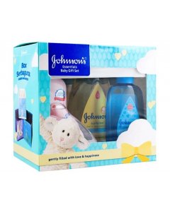 Buy Johnsons Essentials Baby Gift Set 4 Pieces - Cartco.pk