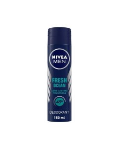 Buy Nivea Men Fresh Ocean Deodorant Body Spray 150ml - Cartco.pk
