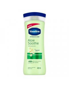Vaseline Intensive Care Aloe Soothe Dry Skin Repair Face & Body Lotion-400ml Bottle