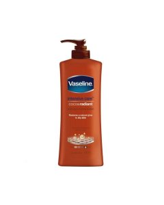 Vaseline Intensive Care Cocoa Radiant Cocoa Glow Dry Skin Repair Face & Body Lotion-400ml Bottle