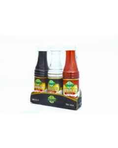 Chilli Sauce/Soya Sauce/Vinegar 300ml (Trio Pack) 