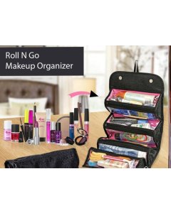 Roll n Go Makeup Organizer & Cosmetic Bag