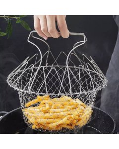 Buy Stainless Steel deep frying Basket Multipurpose - cartco.pk 