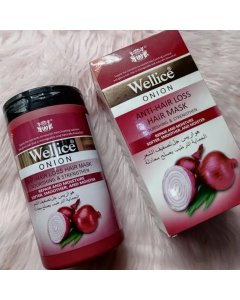 Wellice Onion Anti-Hair Loss  Hair Mask 1kg Jar
