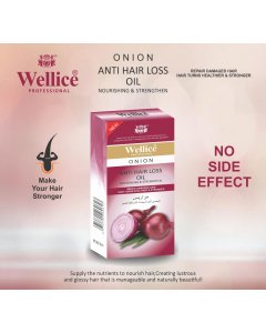 Buy Original Wellice Onion Anti-Hair Loss  Hair Oil - Cartco.pk