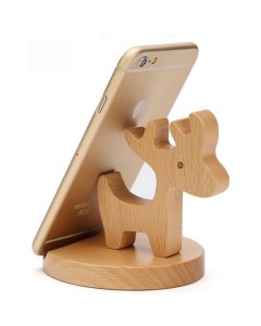 Buy Deer Shape Mobile Phone Holder MDF Wood - Cartco.pk