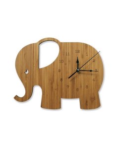 Buy elephant design Wooden Wall clocks in Pakistan - Cartco.pk