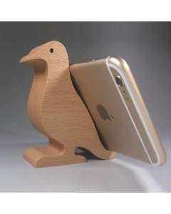 Buy Pigeon Shape Mobile Phone Holder MDF Wood - Cartco.pk