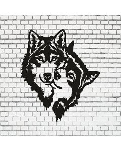 Buy Wolf Design Wall Art Decoration online - Cartco.pk