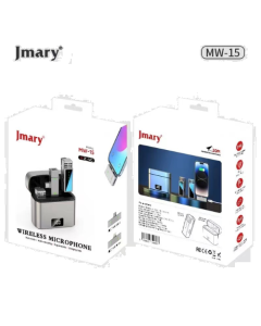 Jmary MW-15 2.4G IPHONE Dual Wireless Microphone For Mobile