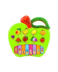 Electronic Organic Apple Shape Piano Music Toy - cartco.pk
