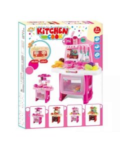 Kitchen Cook Plastic Set Toy for Girls Encourage Culinary Creativity and Fun - Cartco.pk