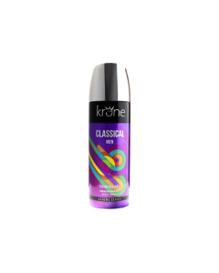 Best Long Lasting KRONE Deodorant Body Spray CLASSICAL , deodorant , body spray,  body perfume - cartco.pk