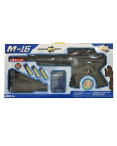 M-16 Rifle Toy Police SWAT Machine Gun Toy - Realistic Pretend Play Weapon for Kids - Cartco.pk