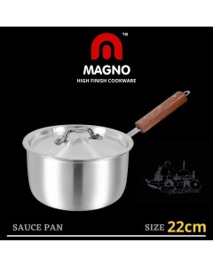 Stainless Steel Sauce Pan-22cm