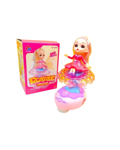 Buy Petal Rotating Doll With Music & Lights in Pakistan - Cartco.pk