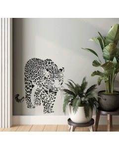 Leopard wood wall art  Stunning and Unique home decor for Your Space