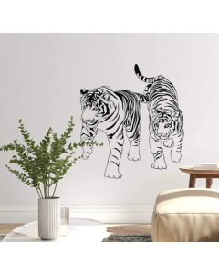 Tigers Beautiful Feline Predators Wall Art Wildlife Home Decor