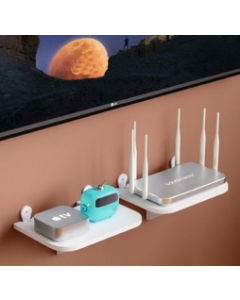 Router Wifi Organizer Floating Shelve Decor