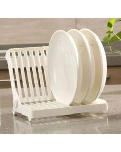 Innovative Foldable Dish Plates Drying Rack