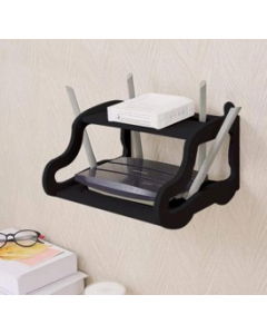 Double Layer Wall Mounted Floating Shelve Stand