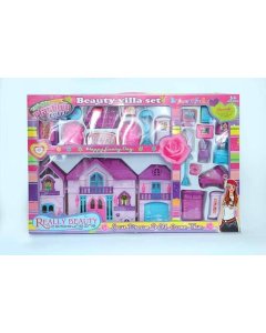  Plastic House Set Toy Create Your Own Miniature World of Fun - cartco.pk