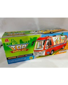 Discover Endless Fun with Plastic Top Public Bus Toy for Kids - cartco.pk
