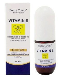  Pretty Cowry Beauty Skin Care Vitamin E Serum, skin care, skin whitening treatment, skin whitening serum, whitening serum - cartco.pk