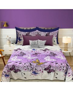 Buy neat & beautiful purple bed sheet Set online | Cartco.pk 