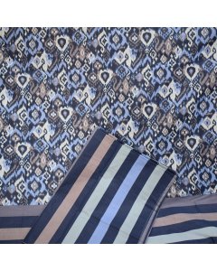 Buy Graceful Blue/Grayish king size bed sheet online | Cartco.pk 