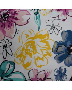 Buy Green, Yellow, Blue and Pink Flower Design bed sheet Sets | Cartco.pk 