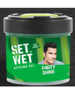 SET WET PARTY SHINE STYLING GEL