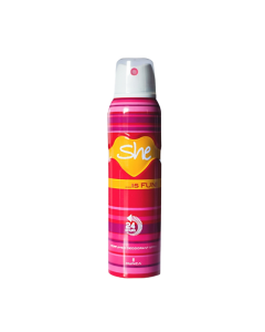 Orignal Body Perfume She Is Fun Deodorant Spray Pink - cartco.pk