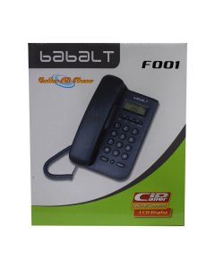 Buy Babalt F001 Caller ID Corded Phone online - cartco.pk