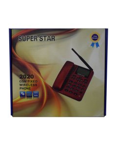 Buy Super Star 2020 GSM Dual SIM Fixed Wireless Phone - cartco.pk