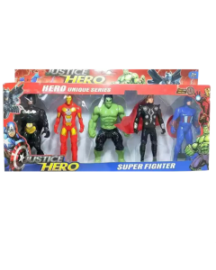 Buy JUSTICE HERO SUPER FIGHTER ADVENTURE ACTION FIGURE TOYS - Cartco.pk