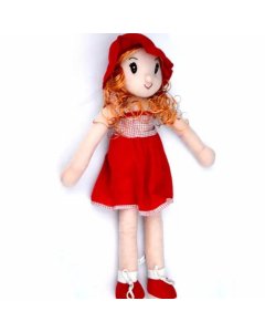 19 Inches Washable Long Leg Candy Doll Stuffed Doll Red