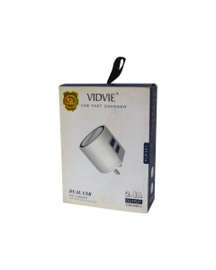 Buy Vidvie USB Fast Charger Dual USB Fast Charger in Pakistan - cartco.pk