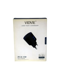 Vidvie charger has a maximum output of 2.1A with fast charging technology, as well as a small shape that makes it flexible to carry around