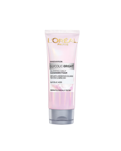 L'Oreal Paris Glycolic Bright Daily Foaming Face Cleanser With Glycolic Acid